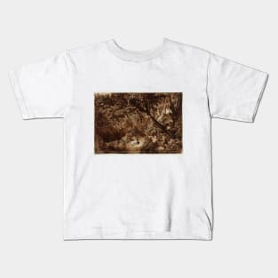 Aesacus and Hesperie, 1816 Kids T-Shirt